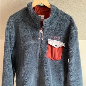 Columbia sherpa jacket L